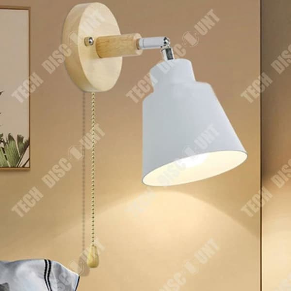 TD® Bedroom Bedside Lamp Nordic Dining Lamp White Slide Pattern (Ljuskälla ingår ej)