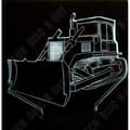 Miniatyrbild 3 av 3: TD® Optisk bordslampa dekorativ touch 7 färger optisk illusion - bulldozer modell - låg förbrukning USB-kabel 3 AAA-batterier