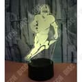Miniatyrbild 2 av 4: TD® 3D Illusion Rugbyspelare formad bordslampa - 3D Hollogram Glödande Nattljus Sovrumsinredning
