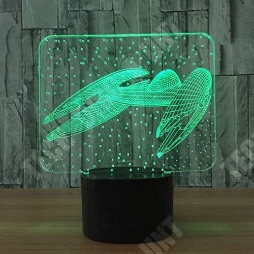 TD® 3D Nattlampa inomhus Bluetooth-högtalare Usb-musik - 3D-ljusfärg Föränderlig sovrum Barnpresent USB