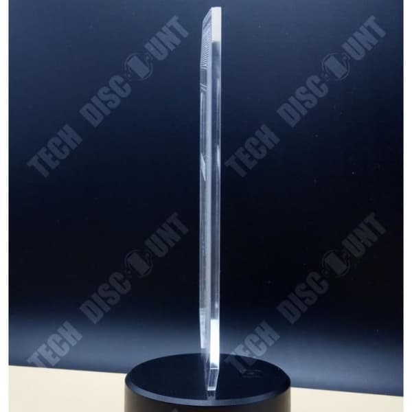 TD® Dekorativt USB-hjärta 7 färger Fjärrkontroll Optisk illusion Nattljus 3D-visualisering Bordsbordslampor 3D-glöd LE ND91272