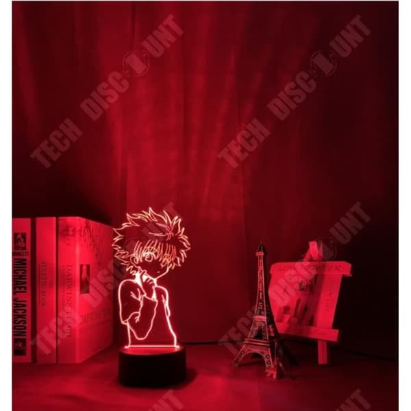 TD® 3D Illusion Lampa Led Nattljus Anime Hunter X Hunter För barn Barnkammare Inredning Manga Present Hunter X Hunter