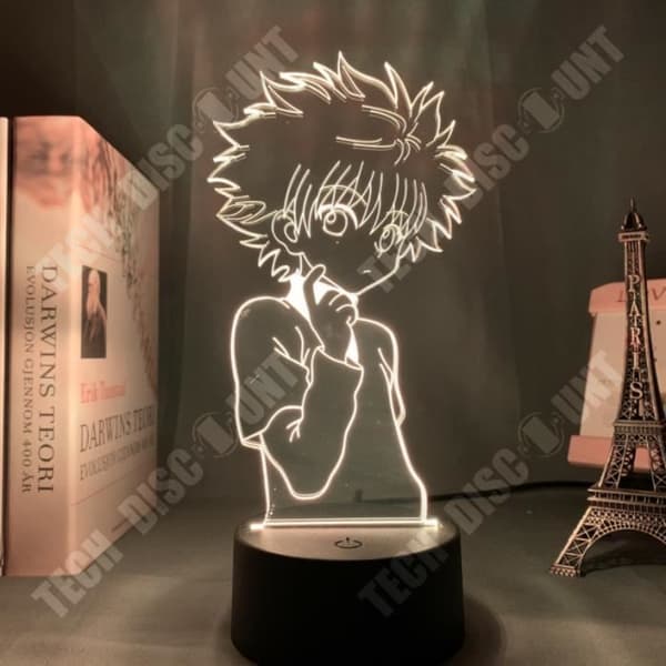 TD® 3D Illusion Lampa Led Nattljus Anime Hunter X Hunter För barn Barnkammare Inredning Manga Present Hunter X Hunter