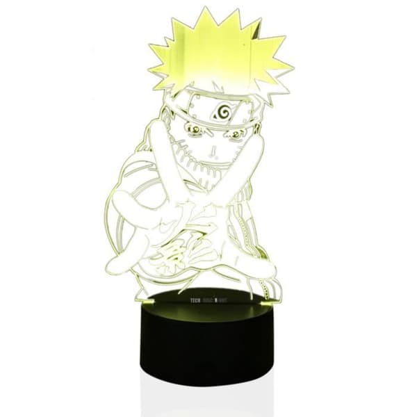 TD® Naruto Lamp Boy's 3D Night Light LED 7 Colors Touch Bordslampa Present E11472