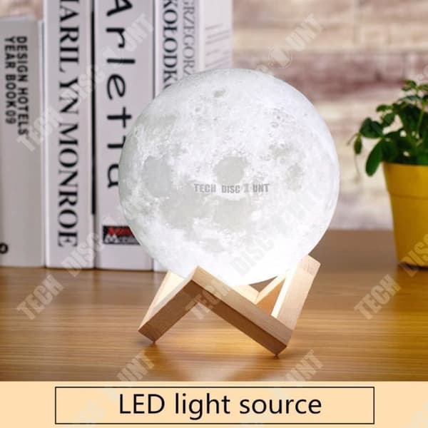 TD® Lunar light Månljus LED dimbar fristående inredningspresenter miljövänlig designer sänglampa