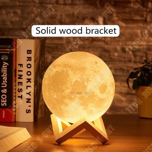 TD® Lunar light Månljus LED dimbar fristående inredningspresenter miljövänlig designer sänglampa