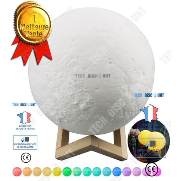 TD® Lunar light Månljus LED dimbar fristående inredningspresenter miljövänlig designer sänglampa