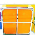 Miniatyrbild 3 av 4: HTBE® LED ljusemitterande ljus flerfärgad Tetris DIY intellektuell utveckling leksak nattljus fönster atmosfär lum