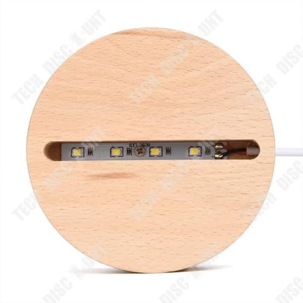 Skrivbordslampa 3D - TEKNIKRABATT - Vintergatan - Akrylpanel - LED - Hållbar