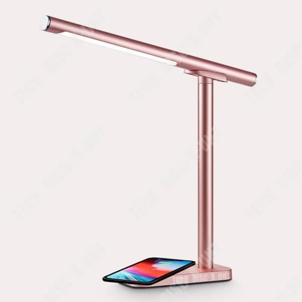TD® Magnetisk laddningsbordslampa Studenthem Läsa och lära Multifunktionsfällbar LED-ögonskydd