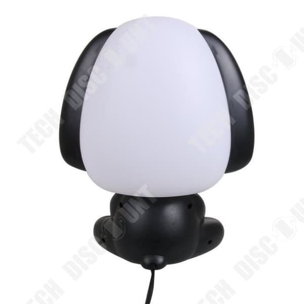 TD® Silikon hund sänglampa ljus dekoration bord nattlampa barns trendbrytare LED 3D kreativ varm stil sovrum