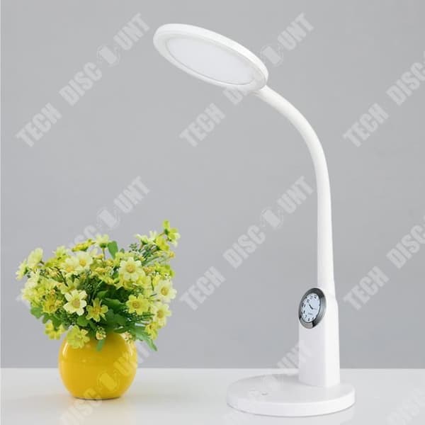 TD® Anti Blue Light Quartz Bordslampa Femhastighetsdimmer 4000K Ögonskydd Varmt ljus Ingen Strobe