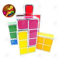 Miniatyrbild 1 av 4: HTBE® Multicolor Tetris LED ljusemitterande ljus DIY intellektuell utveckling leksak nattljus fönster atmosfär lum