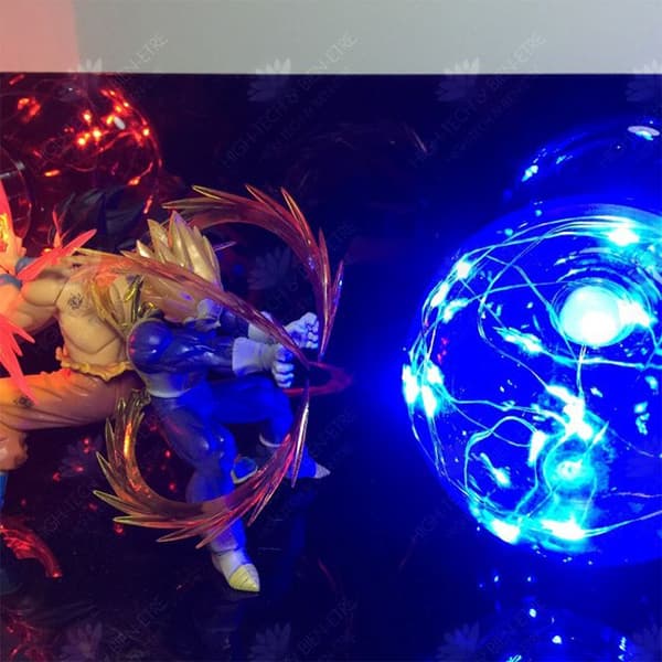 HTBE® Kreativ skrivbordslampa handgjord LED-skrivbordslampa mjuk ögonskydd LED-skrivbordslampa drakampoule ba