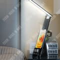 Miniatyrbild 2 av 4: TD hopfällbar Creative trådlös laddare skrivbordslampa, ögonskydd, 6 i 1 multifunktionellt trådlöst laddningsställ