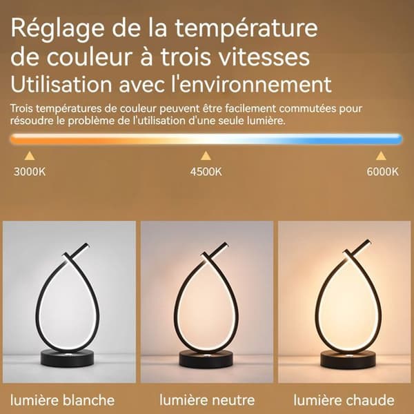 Bordslampa - LED - Dragon Ball Z - Gradation 3000-6000K - Energibesparande - Modern design