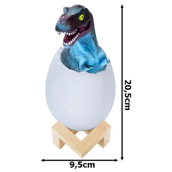 3D RGB LED Lampe Dinosaur T-REX Natlampe
