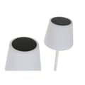 Miniatyrbillede 5 af 6: Solcellelampe Home ESPRIT Sort 25 x 25 x 140 cm
