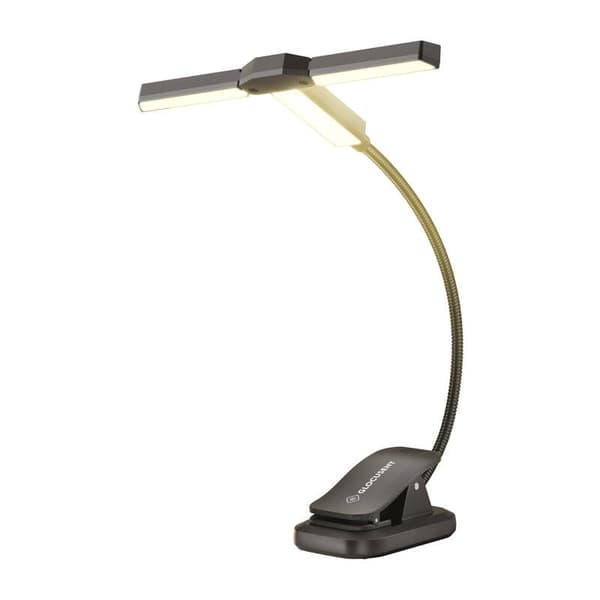 Tri-Head Book Light Glocusent GLCSNTA2302 USB-C 1000mAh musta