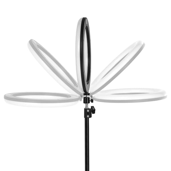 GLOW rengaslamppu 10"""" RGB bsc jalustalla 10W