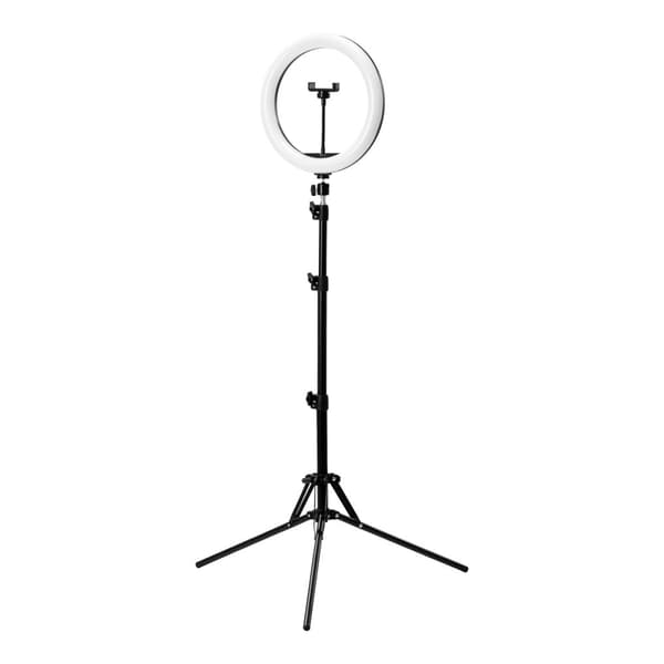 GLOW ringlampe 13"""" bsc med stativ 10W