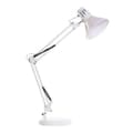Miniatyrbild 1 av 4: bordslampa i vit metall (22 x 39 x 69 cm)