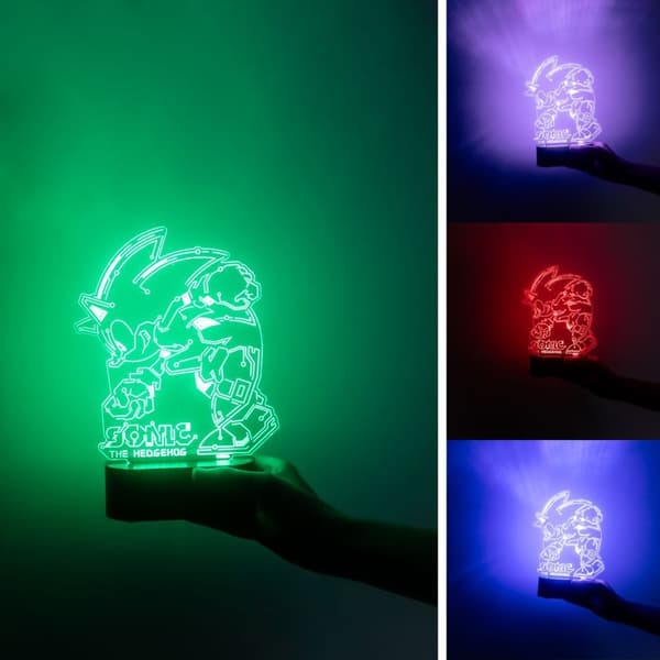 Sonic the Hedgehog LED lamp