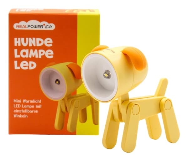 RealPower LED-Tier Taschenlampe Yellow dog (486316)