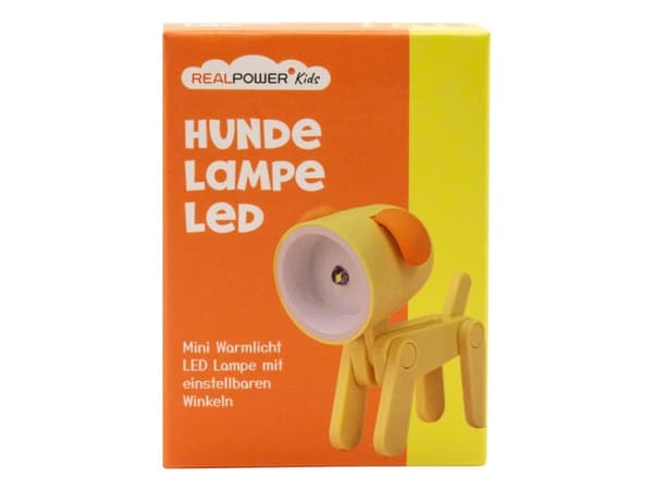 RealPower LED-Tier Taschenlampe Yellow dog (486316)