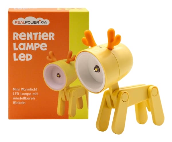 RealPower 486315, Orange, Gul, Universel, 1 pære(r ), LED, Batteri, LR41