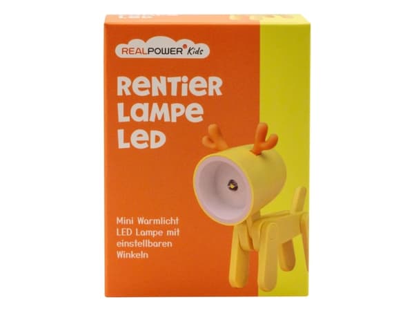 RealPower 486315, Orange, Gul, Universel, 1 pære(r ), LED, Batteri, LR41