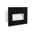 Miniatyrbild 1 av 3: Kanlux GLASI LED infälld lampa 3W 140lm 4000K IP44 svart 33694