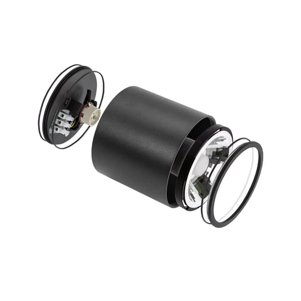 Spectrum LED Wojnarowscy CHLOE kattovalaisin IP65 musta SLIP005032
