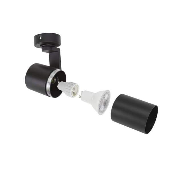 SpectrumLED Wojnarowscy LED-valaisin MADARA MINI II GU10 Musta SLIP003013