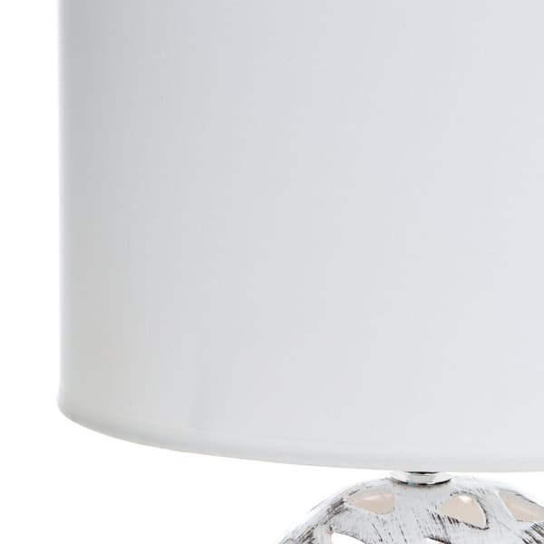 Dekorativ lampe DAKOTA Eurofirany hvid