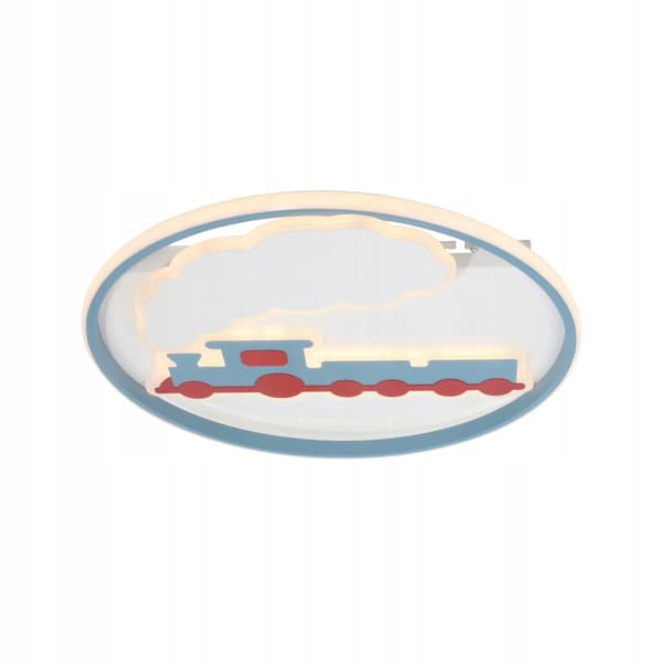 Børneloftslampe LED lysekrone flyvemaskine sky choo-choo ny