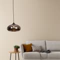Miniatyrbillede 2 af 3: Hængende Loftslampe Til Stue Spisestue Glasskærm