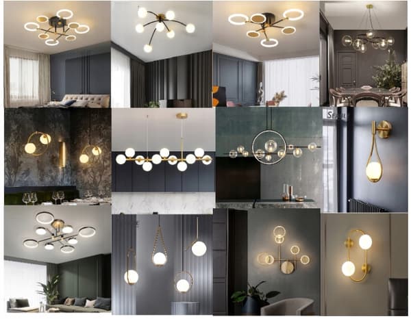 Hänglampa ring ljuskrona 40+ 60+80 färg grå + PILOT 120 W ny