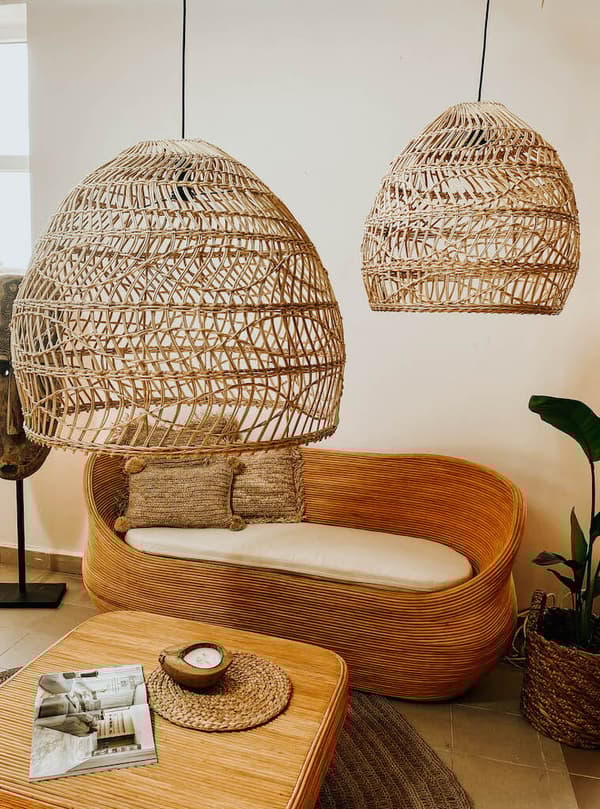 CEZAR S LAMPE NATURLIG