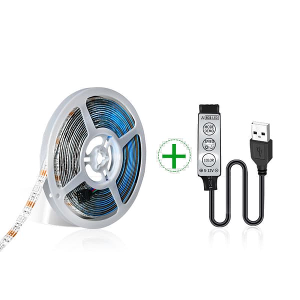 INF 3M RGB USB LED Strip Light Kit for Ambient Lighting