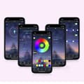 Miniatyrbilde 5 av 5: INF 5M RGB LED Strip Lights Kit med Bluetooth APP-kontroll