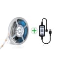 Miniatyrbilde 1 av 5: INF 5M RGB LED Strip Lights Kit med Bluetooth APP-kontroll
