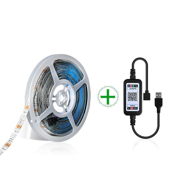 INF 3M RGB LED Strip Lights Kit med Bluetooth APP-kontroll