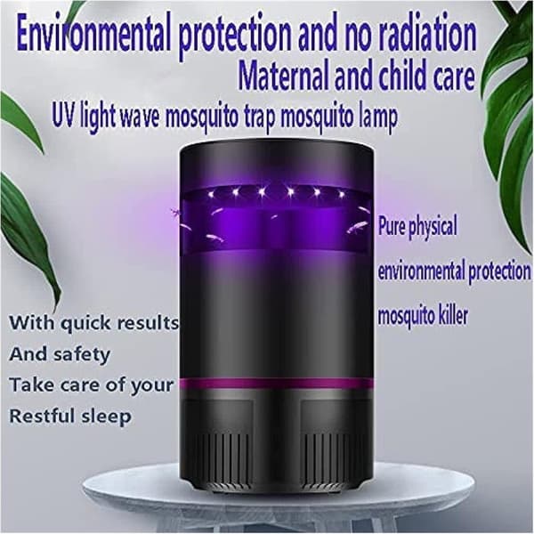Mosquito Trap USB -hyönteislamppu Elektroninen Mosquito Killer UV-valolamppu Fyysinen Mosquito Killer -lamppu Kannettava makuuhuoneeseen Office
