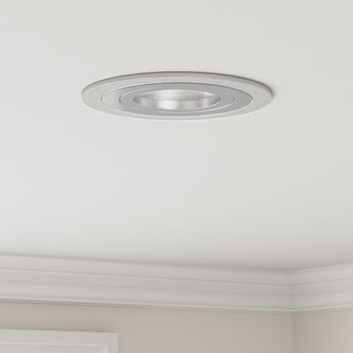 Inbyggda spotlights 24 st Runda GU10 Silver Ø91 mm
