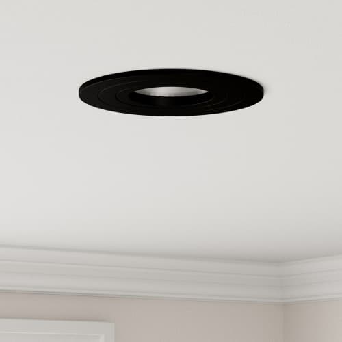 inbyggda spotlights 24 st Rund GU10 Svart Ø91 mm