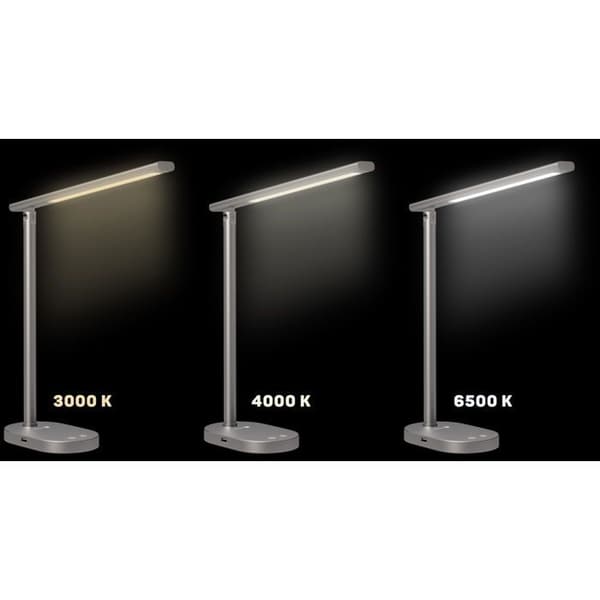 CONNECT IT Skrivbordslampa LED Shine, grå