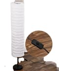 Miniatyrbillede 1 af 2: Gulvlampe, Håndlavet Papskærm, Moderne Stil, E27 LED Pære Inkluderet,Lampe med pære