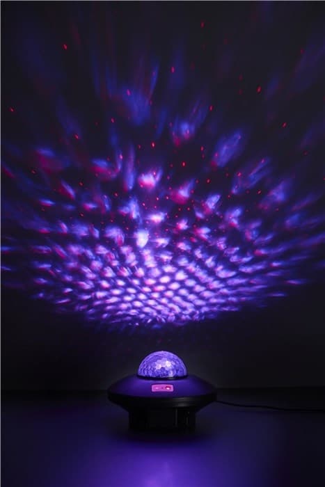 Day Galaxy Projektor m/laser og fjernbetjening