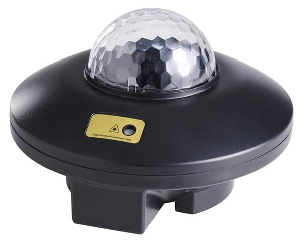 Day Galaxy Projektor m/laser og fjernbetjening